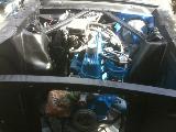And we put a nice coat of paint on the entire engine bay - looking good!