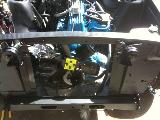 The horns are in and the engine fan is bolted in place